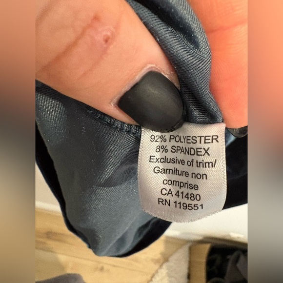 Gentle Fawn Midnight Blue Velvet Dress - Picture 8 of 8